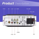 مشغل راديو وميديا للسيارات (Car MP5 Receiver) 6
