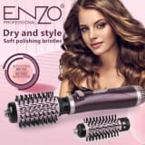 فرشاة تصفيف الشعر الهوائية الدوارة ENZO PROFESSIONAL EN-747 بقدرة 1000 واط 1