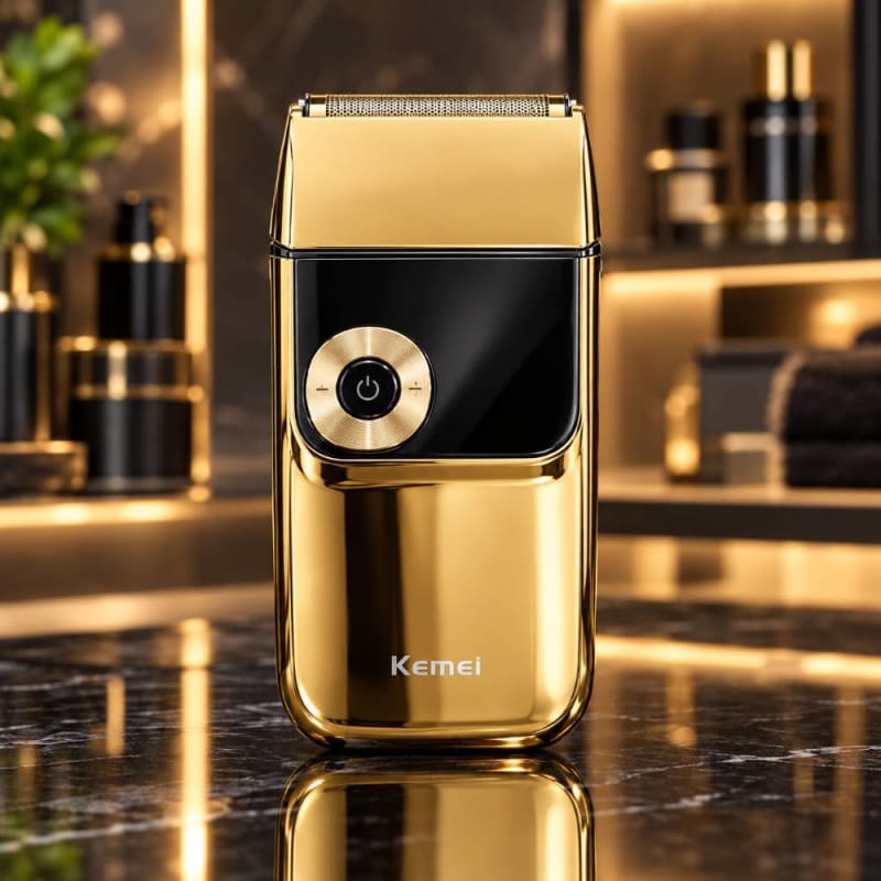 ماكينة حلاقة KEMEI KM-2028 ذهبية أصلية