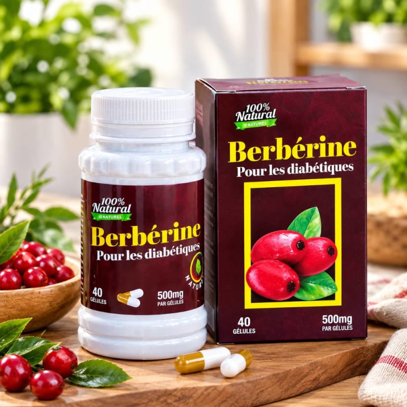 مكمّل البربرين Berberine – دعم طبيعي لمستوى سكر صحي