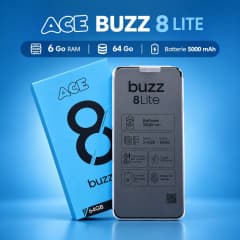 هاتف ACE Buzz 8 Lite بذاكرة 6GB RAM و64GB تخزين