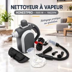منظف بالبخار HONESTPRO بقوة 1000 واط – موديل YAE2594