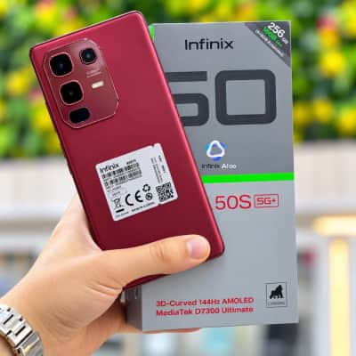 هاتف Infinix NOTE 50S 5G بذاكرة 16GB RAM وتخزين 256GB