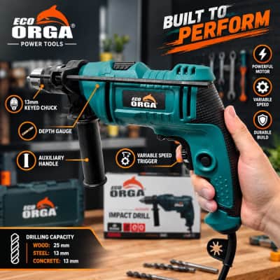 مثقاب طرق ORCA 650 واط – 13 مم