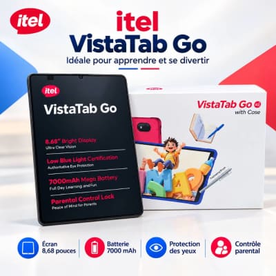 تابلت إيتل فيستاتاب غو 4G بشاشة 8.68 بوصة وبطارية 7000 مللي أمبير