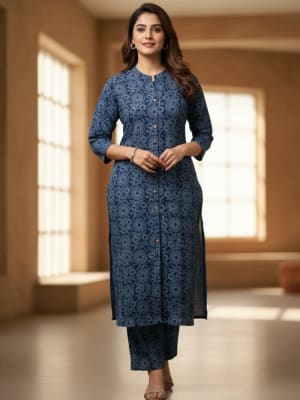 Co-ord Set Blue