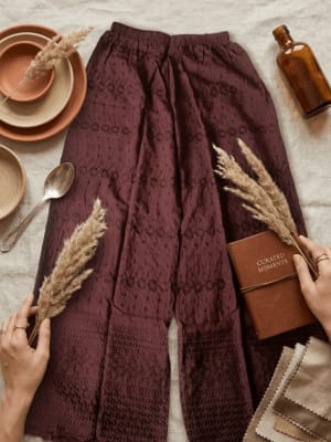 Mocha Palazzo Pants