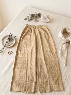 Sand Dune Palazzo Pants