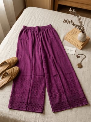 Orchid Palazzo Pants