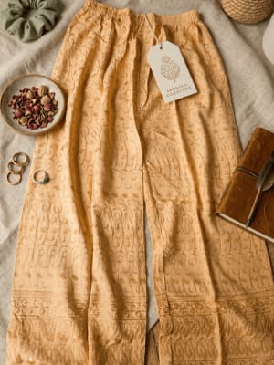 Mustard Palazzo Pants