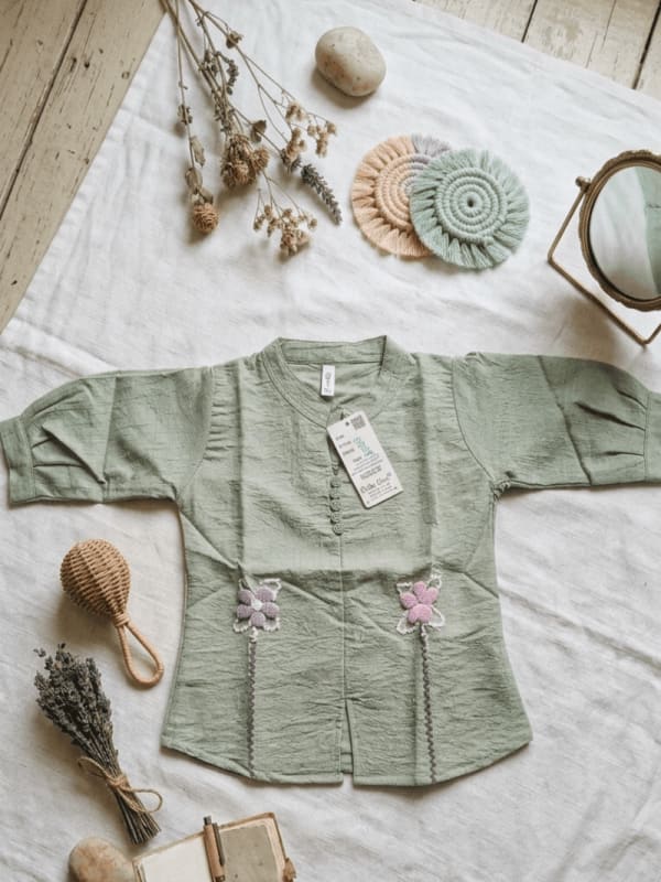 Sage Blossom Kids Wear