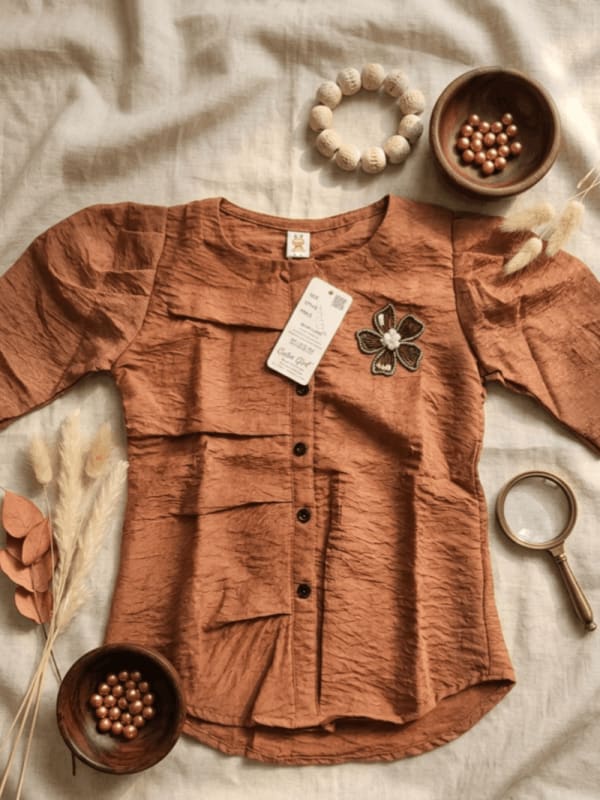 Cocoa Blossom Kids Top