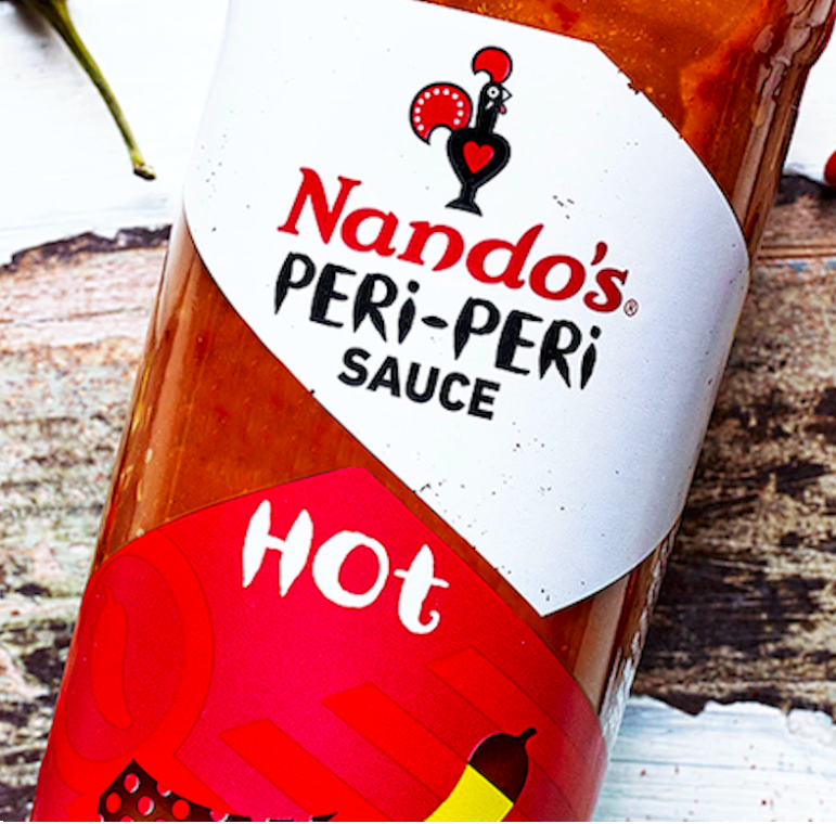 Nando's Hot Sauce Report Glow