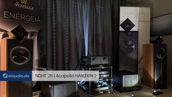 Norddeutsche HiFi-Tage 2025 Acapella Harlekin 2 Lautsprecher