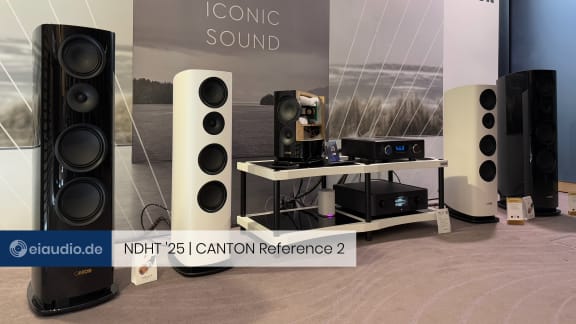 Norddeutsche HiFi-Tage 2025 Canton Reference 2 Lautsprecher
