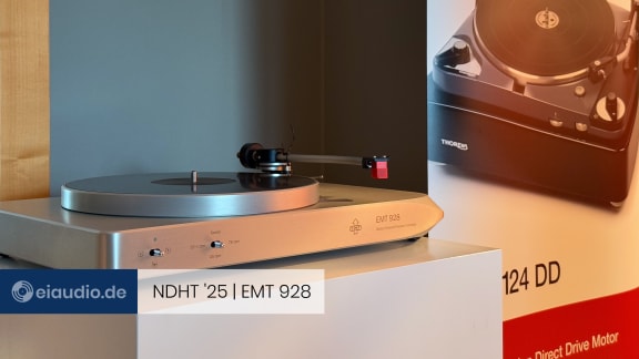 Norddeutsche HiFi-Tage 2025 EMT 928 Battery Powered Precision Turntable
