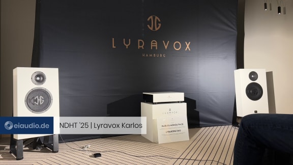 Norddeutsche HiFi-Tage 2025 Lyravox Karlos Lautsprecher