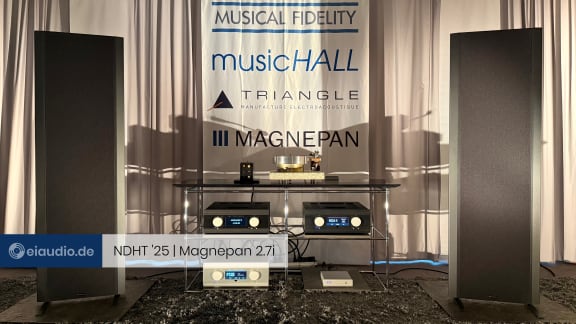 Norddeutsche HiFi-Tage 2025 Reichmann Audio Magnepan-2.7i Lautsprecher
