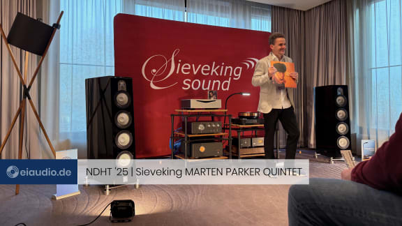 Norddeutsche HiFi-Tage 2025 Sieveking Audio Marten Parker Quintet Lautsprecher