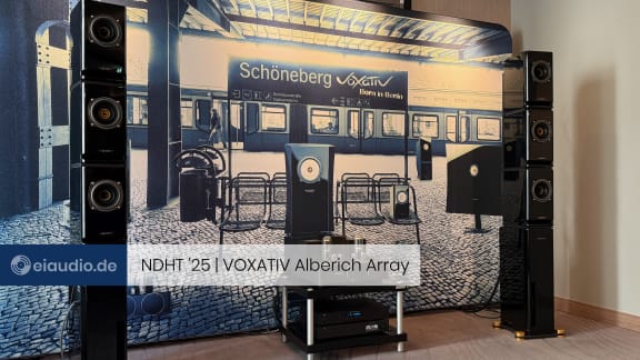 Norddeutsche HiFi-Tage 2025 Voxativ Alberich Array Lautsprecher