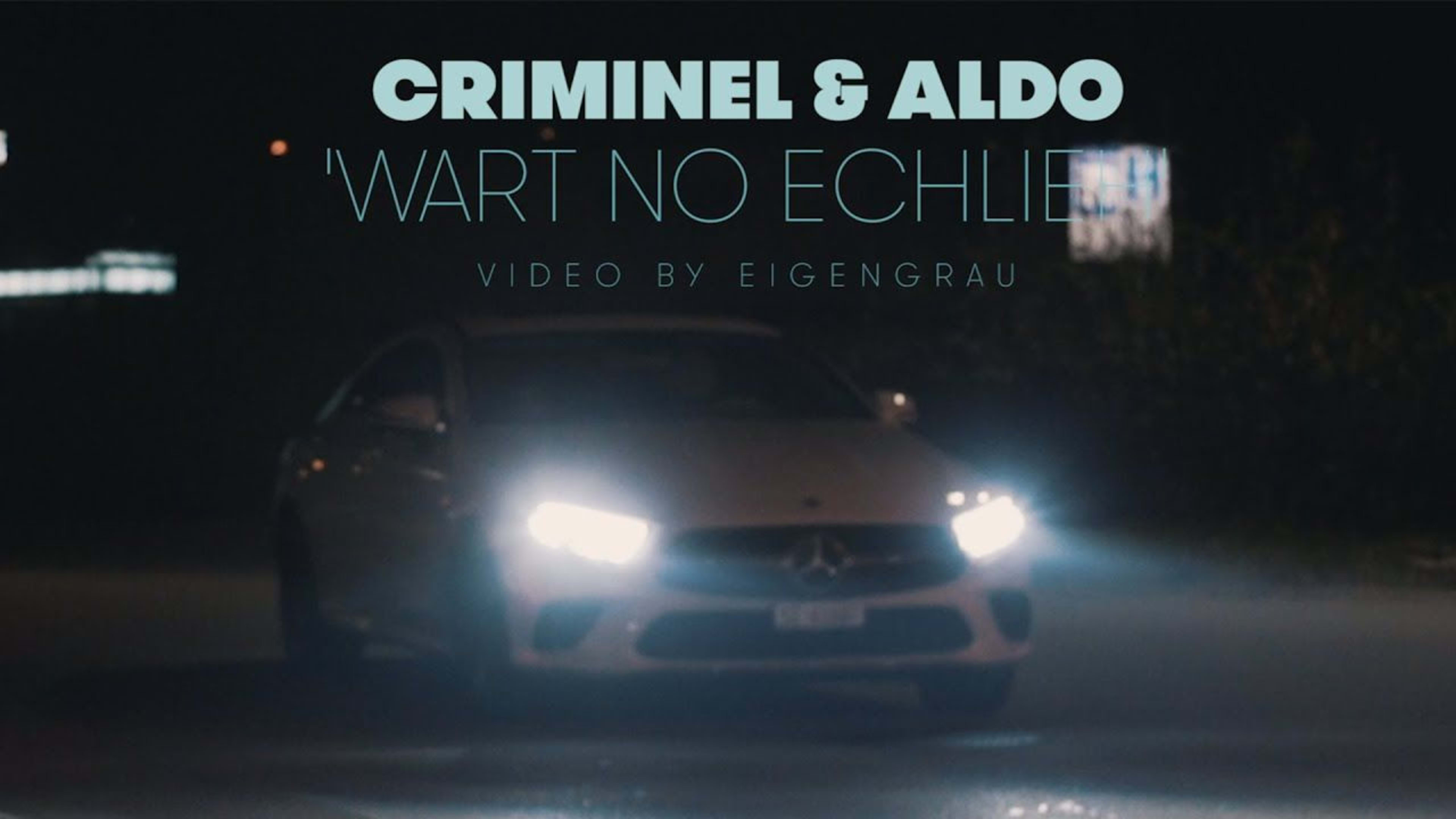 Foto aus dem Musikvideo "Wart no echli" von Criminel und Aldo