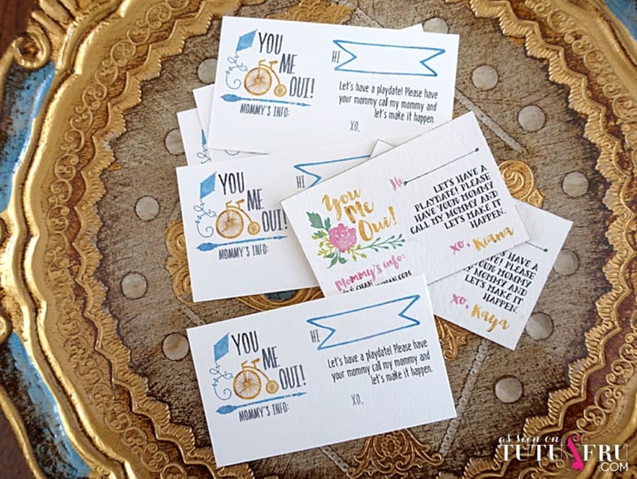 Free Printables – PlayDate Cards – LeLe Chan Designs – Vancouver Calligrapher, LeLe Chan for Free Printable Playdate Invitation Printable