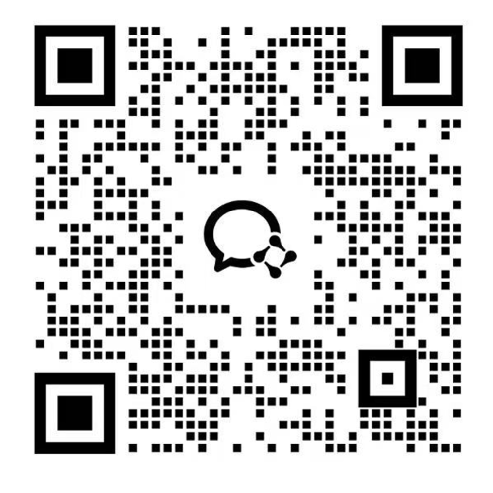 WeChat QR code for customer service