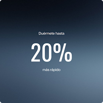 Clínicamente probado para ayudarte a quedarte dormido más rápido.