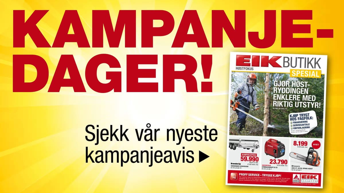 Kampanjer & aktiviteter hos Eiksenteret
