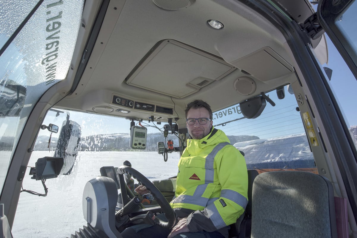 Effektiv snørydding i Trondheim