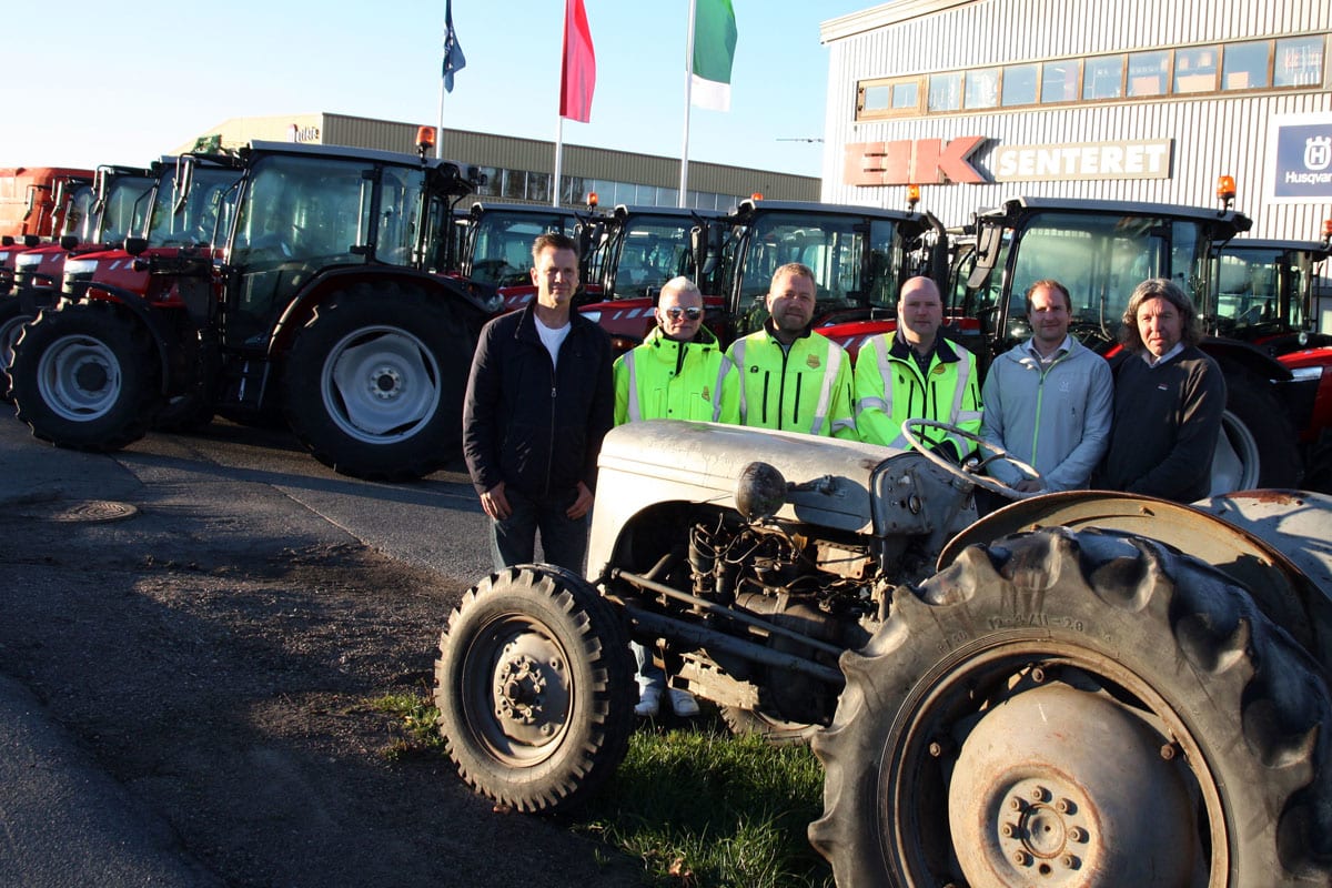 Har bestilt 20 Massey Ferguson-traktorer