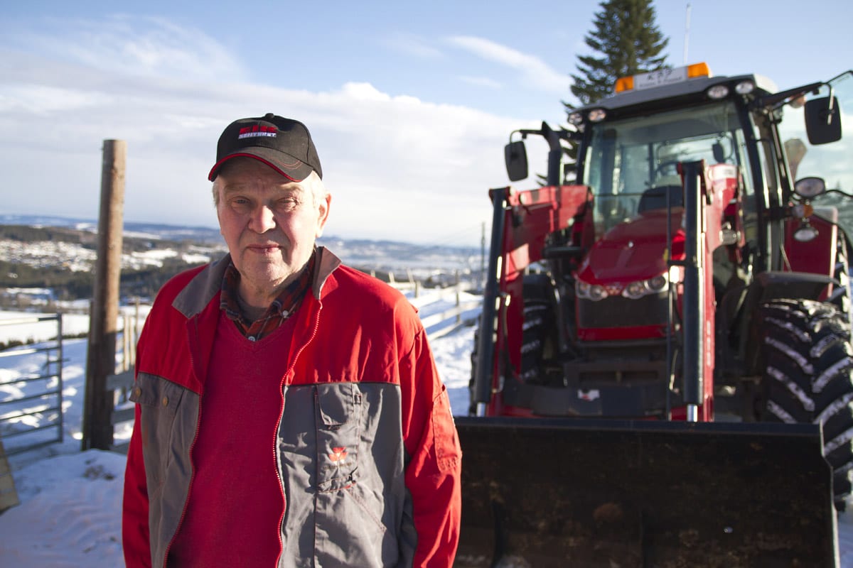 Massey Ferguson med utsikt
