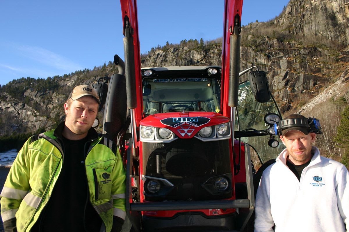Komfortabelt, trygt og effektivt med Massey Ferguson på fjellet