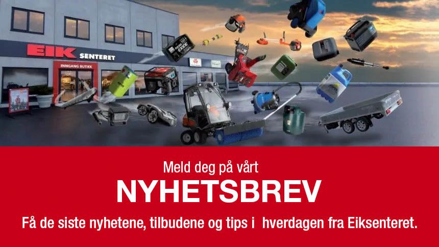 Meld deg på nyhetsbrev