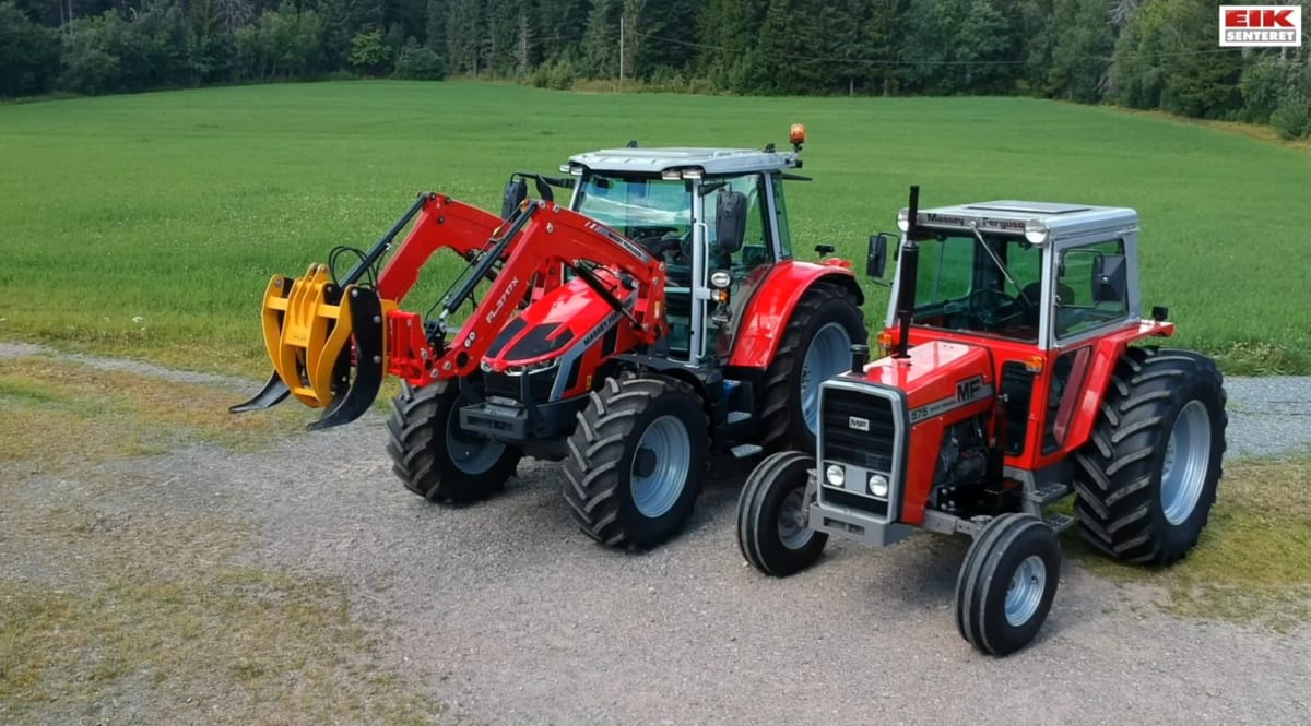 MF 5S og MF 500 - fremragende traktorer hver for sin tid