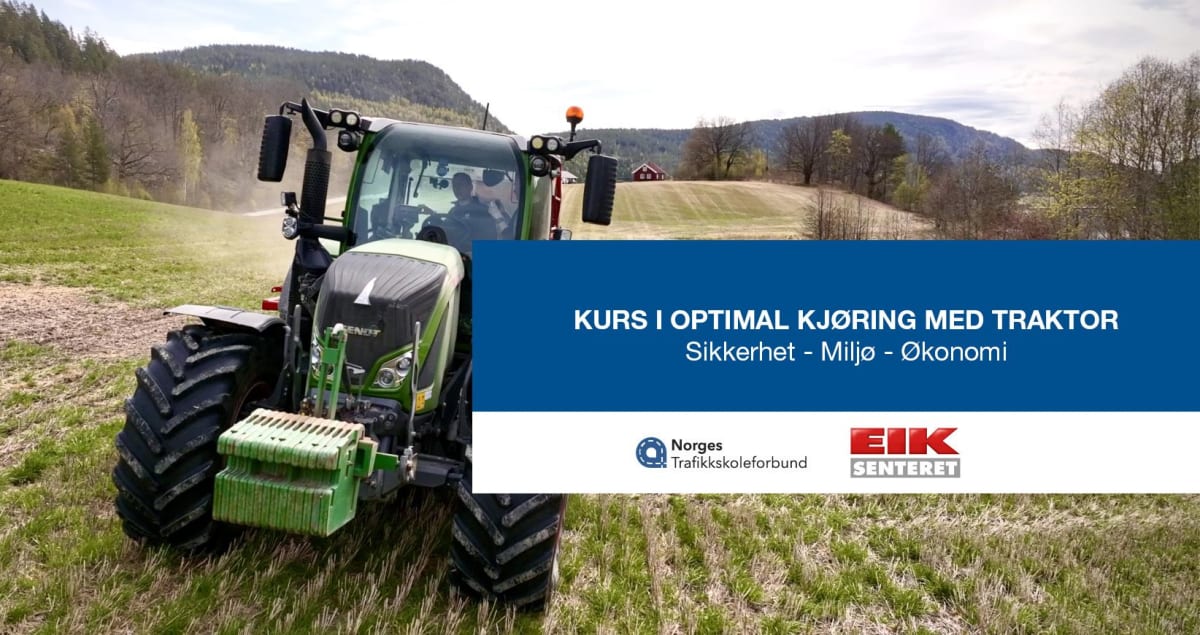 Kurs i optimal kjøring med traktor