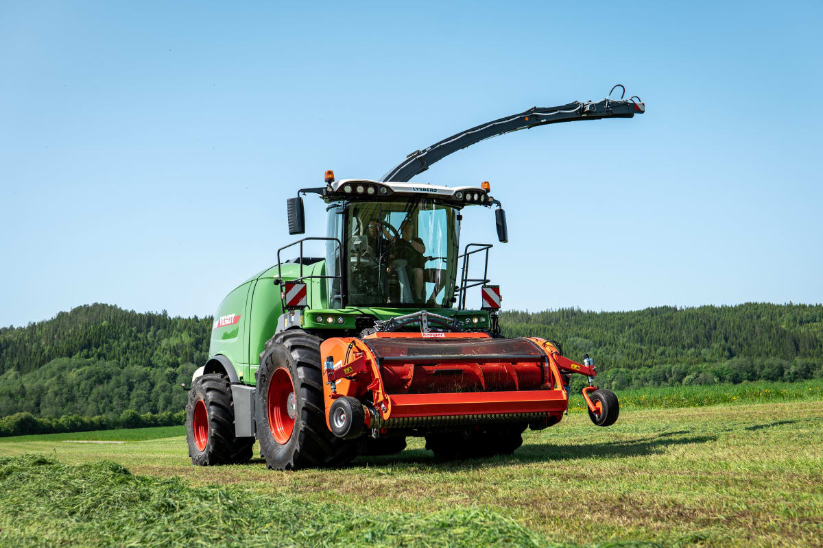 Første i Norge med Fendt Katana