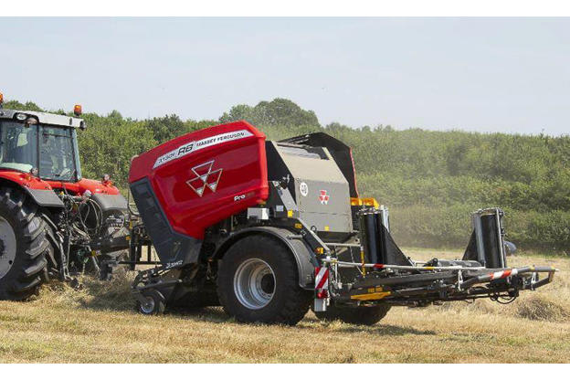 Massey Ferguson RB 3130 F PROTEC  fastkammer kombipresse