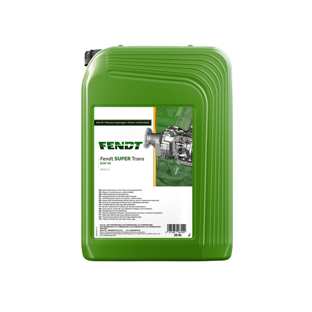 Fendt Super Trans 80W-90 transmisjonsolje 20L