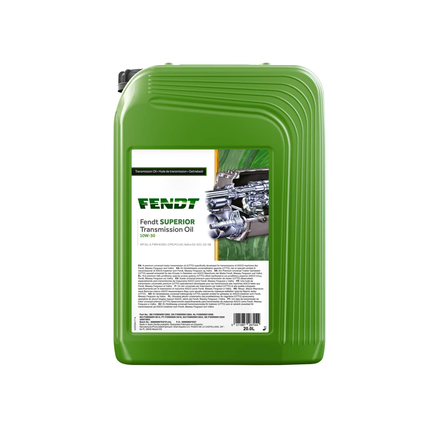 Fendt Superior Transmission Oil 10W-30 transmisjonsolje 20L