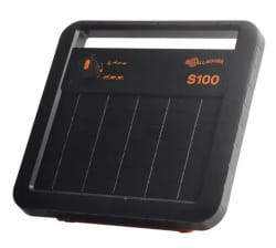 Gallagher S100  solcelledrevet gjerdeapparat  m/batteri