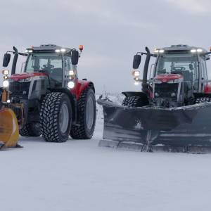 Når kulda biter og jobben må gjøres – Massey Ferguson 6S og 7S i drift på Vinstra