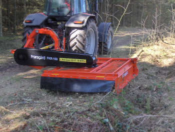 Fransgård FKR 150 krattknuser inkl PTO-aksel