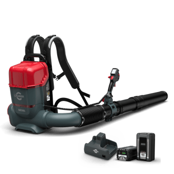 Cramer Optimus BB36 løvblåser med batterier og lader