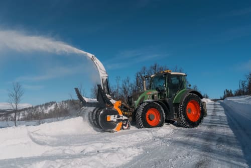 Vedlikehold av DALEN snøfresere