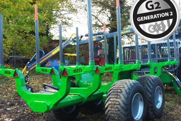 FARMA CT 7.0-12 4WD G2 tømmerhenger