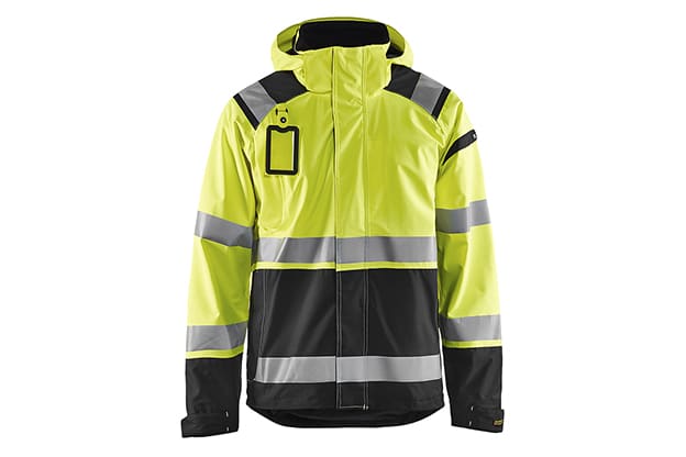 Blåkläder skalljakke hivis gul/svart