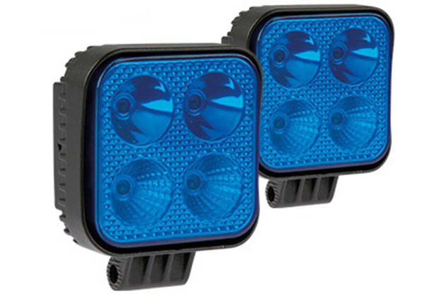 Bullboy sprøytelys LED, blå, 800/692Lm, DT kontakt