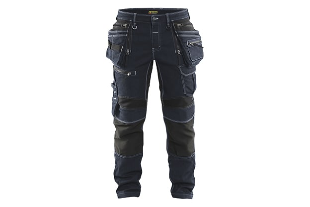 Blåkläder håndverksbukse stretch x1900 marineblå/svart