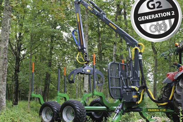 FARMA Tømmerhenger CT 8.5-12 G2